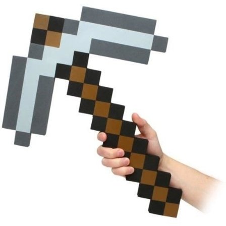 THINKGEEK MINECRAFT FOAM PICKAX...