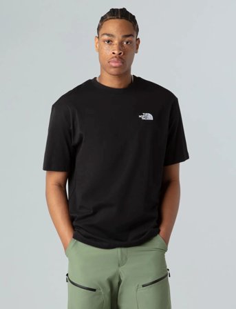 The North Face M Ss Essential Oversize Tee - Black - M