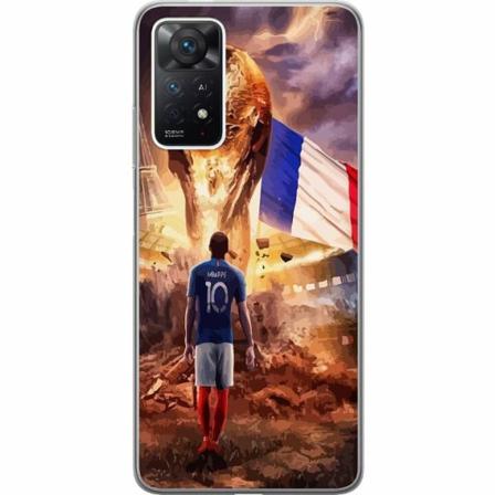 Xiaomi Redmi Note 11 Pro Genomskinligt Skal Kylian Mbappé