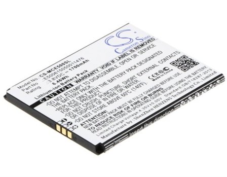 Akku älypuhelin, Matkapuhelin Mobistel Cynus E5, Cynus E5 4G -puhelimelle