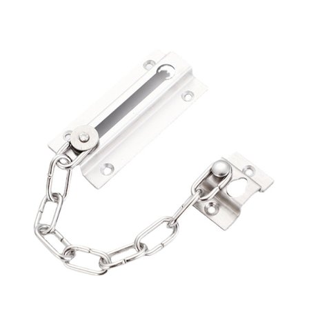 2 pakker, dør lås med kjede, vinduslås