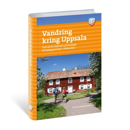 Calazo förlag Vandring kring Uppsala literature Orange OneSize