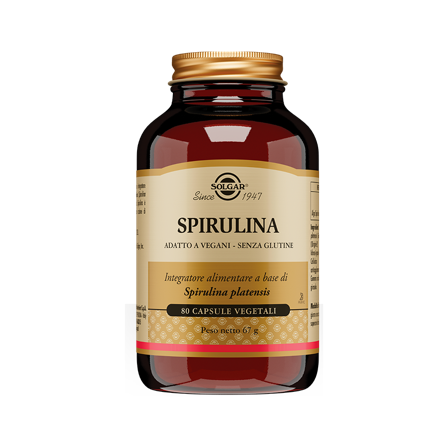 Spirulina 80 Capsule Vegetali