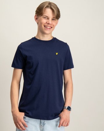 Lyle & Scott Plain T-shirt Blå T-shirts Kille - Kids Brand Store