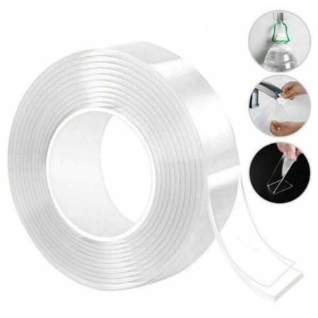 Nanotejp - Dubbelhäftande Återanvändningsbar Tejp - Nano Tape