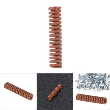 2 kpl OD 10mm ID 5mm Eritt in Raskaan Kuormituksen Muottijousi Ruskea (TB10*70mm)