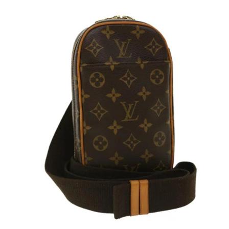 Louis Vuitton Vintage, Pre-owned Canvas louis-vuitton-bags Bruin, unisex, Maat:ONE Size