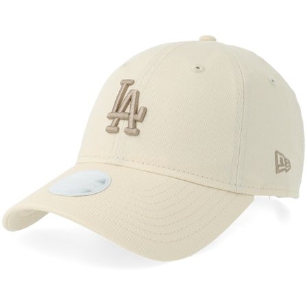 New Era - Los Angeles Dodgers Womens League Essential Midi 9TWENTY Light Terracotta Adjustable Adjustable Beige Cap - MLB @ Hatstore