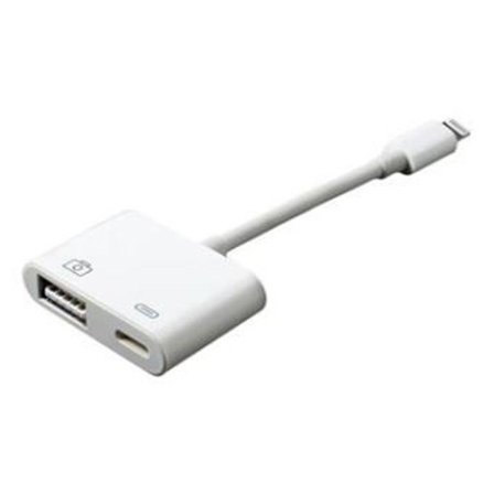 Lightning till USB 3.0 Kameraadapter Kompatibel - Vit