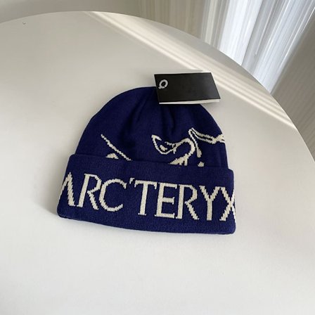 Arcteryx Utomhus Höst Och Vinter Varm Ski Öronskydd Vild Mode Stickad Mössa