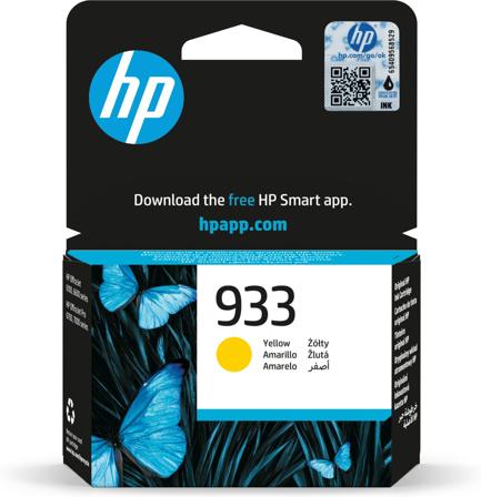 HP 933 gul originalbläckpatron, 195122139995