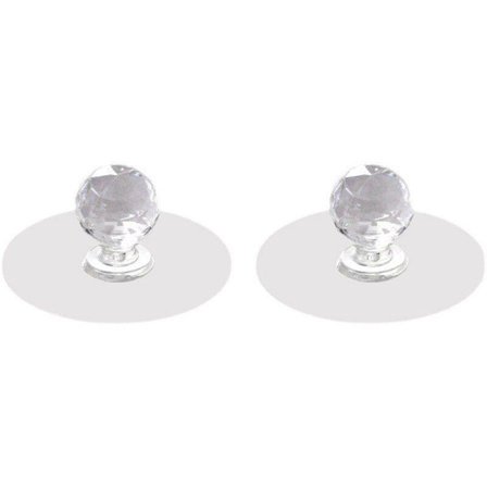 Eleganta Diamantknoppar 2-pack: Uppgradera Möbler Enkelt