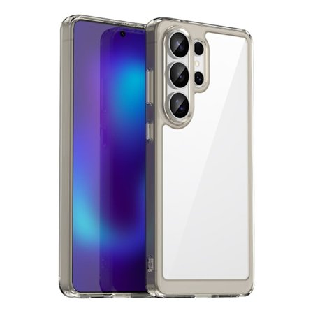 Mobilskal till Samsung Galaxy S26 Ultra TPU + Akryl Skydd - Transparent Grå