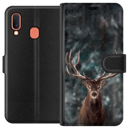 Yhteensopiva Lompakkokotelo Samsung Samsung Galaxy A20e Oh Deer