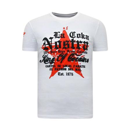 Local Fanatic - T-shirts - Vit - Herr - Storlek: 2xl, Herr, Storlek: 2XL