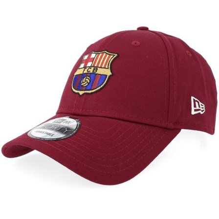 New Era - Football Röd adjustable Keps - Barcelona Core 9FORTY Cardinal Adjustable @ Hatstore