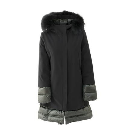 JKT Winter Light Storm FUR Lady - RRD , Zwart , Dames , Maat: L Winterjassen