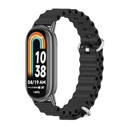 Mijobs Marine Silikon Andningsbart Armband För Xiaomi Mi Band 8