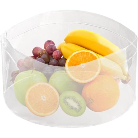 Hopfällbar vattenhink – Hopfällbar vattenflaska, bärbart genomskinligt handfat - Picknickfruktkorg - Lätt matförvaringsbehållare kompatibel med Campi