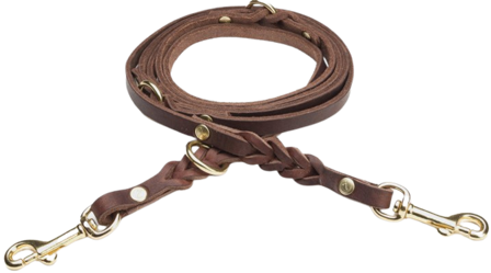 Cloud7 Leash Riverside Park L Saddle Brown Gold