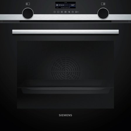 Siemens HB579GBR3 iQ500 indbygningsovn, rustfrit stål - Sort | KitchenOne