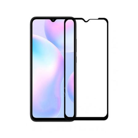 Skärmskydd Xiaomi Redmi 9a - 3d Härdat Glas Svart (miljö) Svart