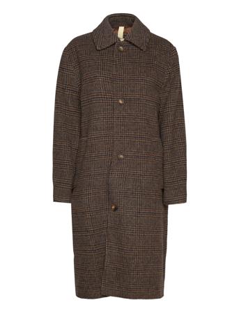 Gil Outerwear Coats Winter Coats Brun Brixtol Textiles