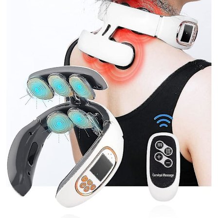 Intelligent Shiatsu Nakkemassager med Varme -ES