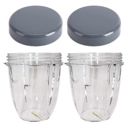 Ersättningsmugg för Nutribullet Blender 18oz Mugg (2-pack) (FMY)