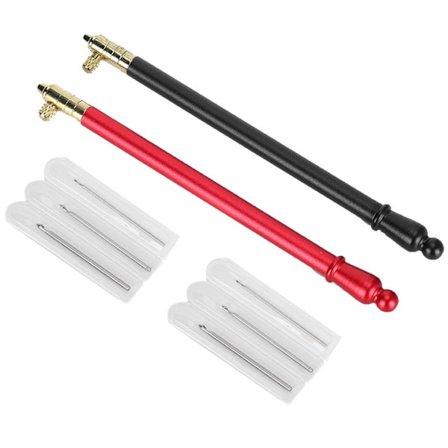 Kirjonta virkkuukoukku ruostumattomasta teräksestä valmistettu kahva ranskalainen tamburiini helmikirjonta paljetti ompelu käsityökalu