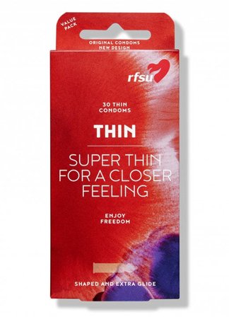 Rfsu Thin kondomer 30 stk
