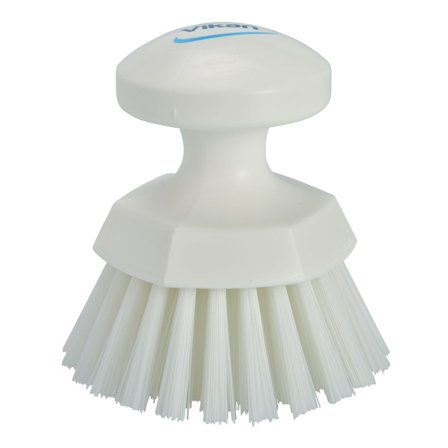 VIKAN Diskborste hand rund 110mm vit - Lyreco - Städ och hygien - Borstar och levanger - Levanger och skurborstar