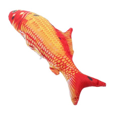 Koi Fisk Plysjpute Søt Fisk Kosedyr Leke for Barn[D]