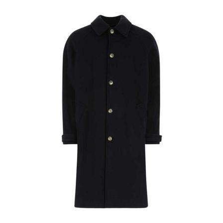 A.p.c., Single-Breasted Coats Niebieski, Mężczyzna, Rozmiar: S