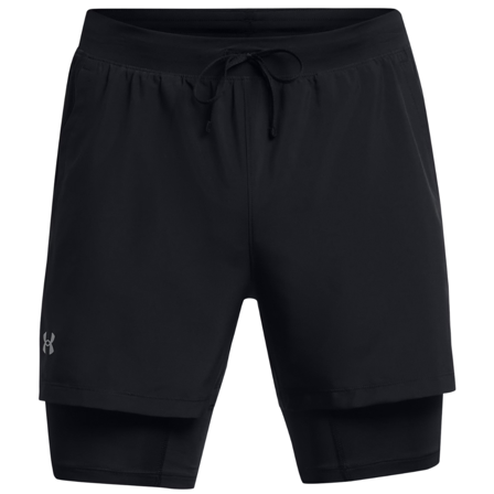 Under Armour UA Launch 5'' 2-In-1 Shorts Black