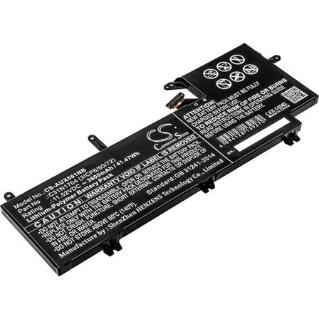 Batteri till Notebook, Bärbar dator för Asus UX561UD, Q535U, Q535UD m.fl.