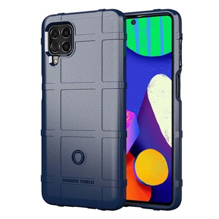 Rugged Shield Samsung Galaxy M62 / Samsung Galaxy F62 cover - Blå