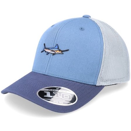 Skillfish - Blå trucker Keps - Blue Marlin Fish Blue Tone Trucker @ Hatstore