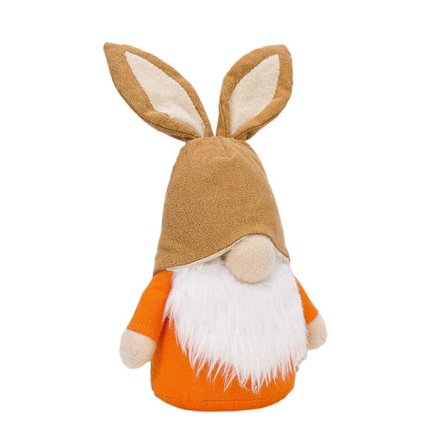 Påskefigur Uten Ansikt Gulrot Påskepynt Vårfestdekor Kaninleke for Spisebord Bondegårdsdekorasjon Gave Flerfarget[HK]