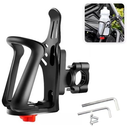 Cykel vattenflaskhållare motorcykel vattenflaskhållare tillbehör justerbar cykel vattenflaskhållare cykel mugghållare cykel vattenflaska