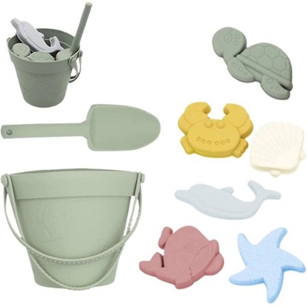 Piece Kids Beach Set, Sand Digging Tools for Boys and Girls with Shovels