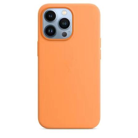 Silikondeksel med MagSafe (til iPhone 13 Pro) - Oransje