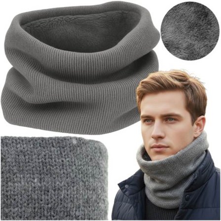 halsduk för Herr Grå färg