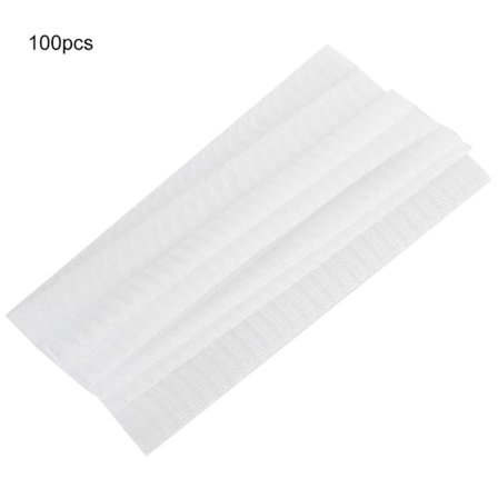 100 stk. sminkekostnett kosmetisk kost mesh beskyttelse beskyttelsesdeksel