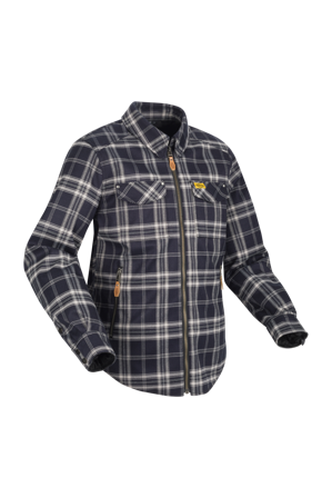 Segura Traffic MC-jacka Vit/Marinblå M