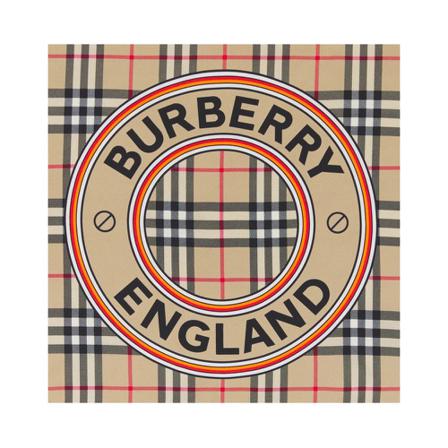 Burberry, Silky Scarves Beige, Dames, Maat:ONE Size