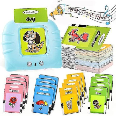 Talende Flash-kort Tale Terapi Legetøj - Førskole Baby Læringslegetøj