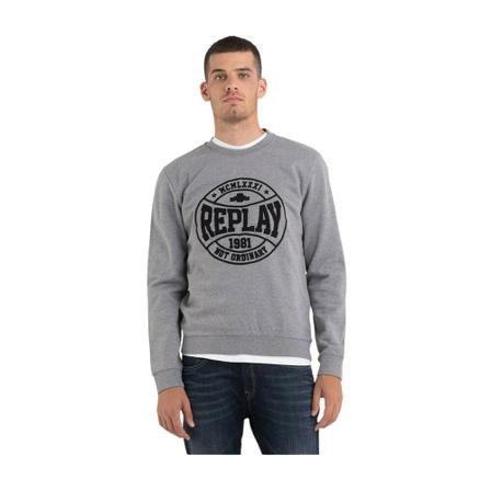 Replay Sweatshirts Grå, Herre