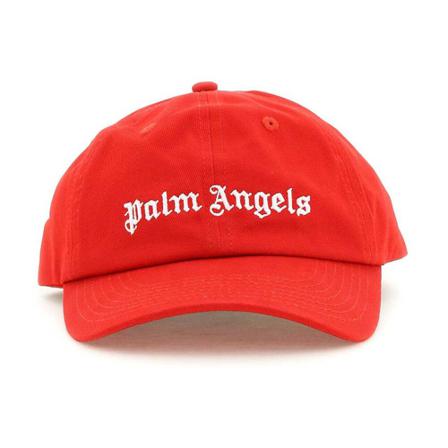 Palm Angels logo baseball Pet , Rood , Heren , Maat: ONE Size Petten