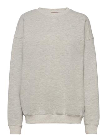 Pullover Ls Grey Barbara Kristoffersen By Rosemunde